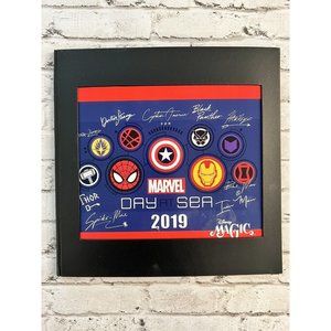 Disney Cruise Line Marvel Day at Sea 2019 Photo Frame Folio New READ
